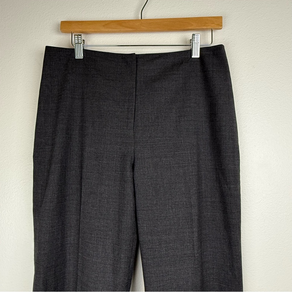 MM Lafleur Gray Melange The Clooney Trouser Pants Tropical Wool - Picture 4 of 12